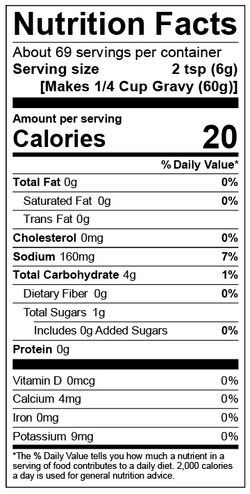 Nutrition Facts