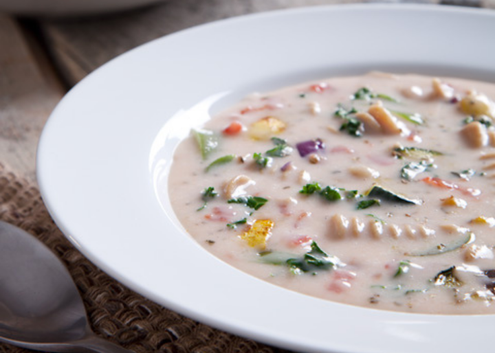 Creamy Farmers' Market Minestrone